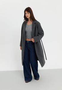 Классическое пальто Even&Odd, цвет Mottled Grey