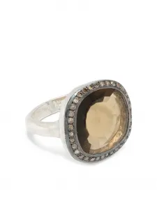 Серебряное кольцо с кварцем Rosa Maria, серебряный