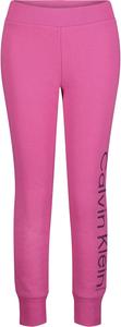 Спортивные брюки Calvin Klein Girls Performance Sport Jogger с ребристыми манжетами и поясом, Berry Active