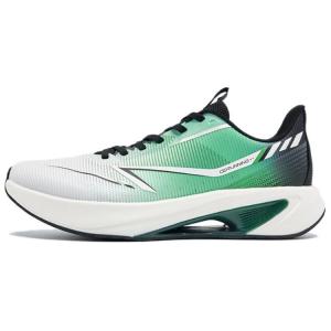 QIAODAN Легкие, амортизирующие, износостойкие, низкие, повседневные кроссовки для бега, мужские, белые, зеленые, черные