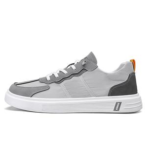 RENBEN Дышащие и легкие мужские низкие кеды из холста серого цвета, цвет Gray