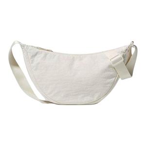 UNIQLO Полиамидная сумка для пельменей наплечная сумка через плечо унисекс белая, White