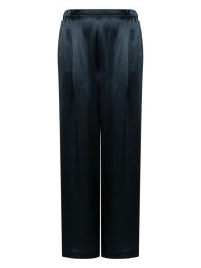 Carine Gilson пижамные брюки с завышенной талией, синий