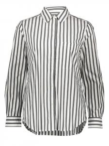 Marc O'Polo Блузка антрацитово-белого цвета