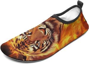 Водные тапочки, обувь для плавания, быстро сохнущие босоножки, аква-носки, пляжная обувь для женщин и мужчин Woezkex, Pattern533