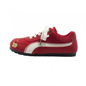 Женские скейтерские кеды Low Top с легкой конструкцией и сбалансированной поддержкой MEAKKEA, красный