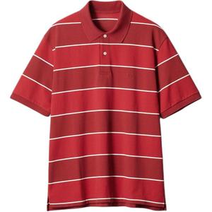 UNIQLO Футболка-поло JW Anderson SS25 унисекс красная