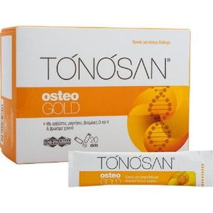 Пищевая добавка Tonosan Osteogold для костей и мышц, 20 пакетиков Uni-Pharma