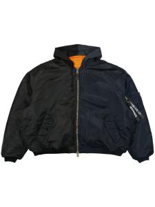 VETEMENTS худи на молнии, черный