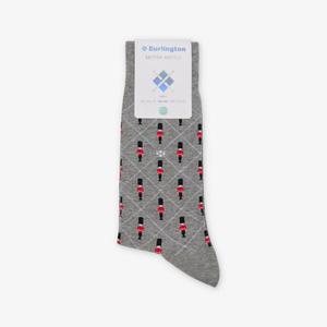 Носки Guard stretch из переработанного хлопка и полиамида Burlington, серый