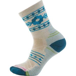 Носки Smartwool Hike Light Cushion Retro Floral Mid Crew Smartwool, Moonbeam