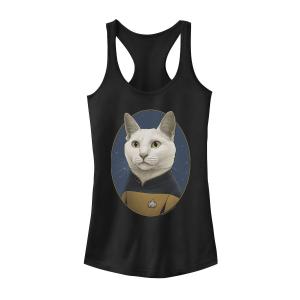 Юниорский танк Star Trek Data Cat Formation Tank Licensed Character, черный