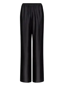 Полосатые брюки Kadala с эластичным поясом Loulou De Saison, черный