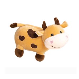 Сердечный коровка, очаровательные и милые плюшевые куклы, высота 19 см CHUNTUSHU