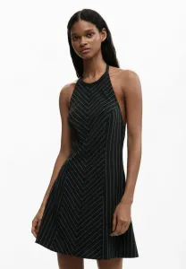 Мини-Платье для коктейлей/вечеринки с открытой спиной Desigual, Blue