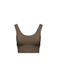Спортивный топ-бралетт HALO, коричневый