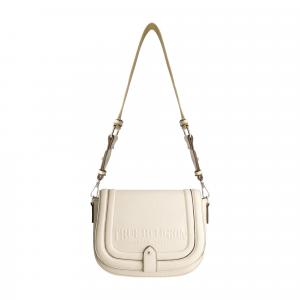 Сумка-хобо True Religion Horseshoe pocket Medium, кремовый