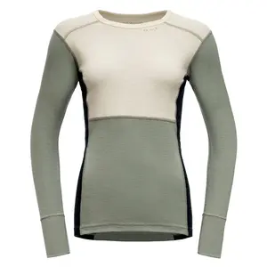 Лонгслив DEVOLD OF NORWAY Lauparen Merino 190, бежевый