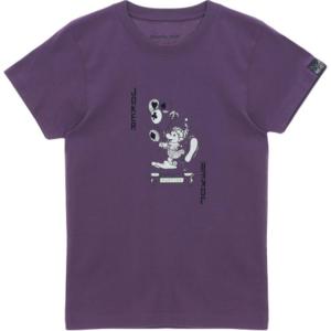 Футболка из хлопка с принтом Martine Rose, фиолетовый