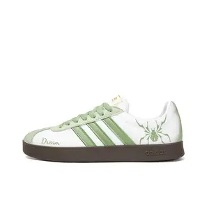 Adidas Neo Кроссовки для скейтбординга VL Court 2.0 Winter Island с противоскользящим износостойким низким верхом, унисекс, белые