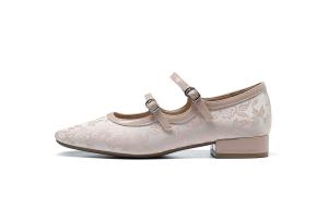 HLA Туфли Мэри Джейн на массивном каблуке 3,5 см женские розовые, цвет Pink