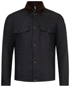 Рубашка Moncler коричневого цвета