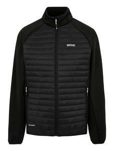 Гибридная куртка Кламбер черного цвета Regatta