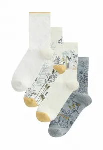 Комплект из 4 коротких носков. Next, Sketchy Bunny