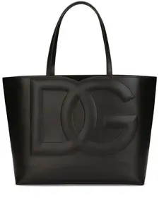 Сумка-тоут DG Logo DOLCE & GABBANA, черный
