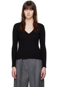 свитер Camille из коллекции Кэти Холмс A.P.C., черный