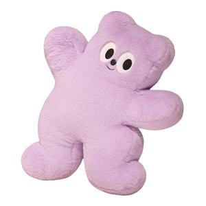 Разноцветный плюшевый мишка Dopamine Dressing в горошек, высота 50CM MLING, фиолетовый