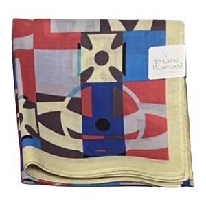 Vivienne Westwood Шелковый  шарф Unisex Multicolor