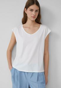 Футболка s.Oliver Basic T-shirt, Weiß/White