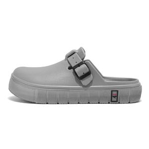 Eva бесшумные нескользящие тапочки с закрытым носком для мужчин NMR, серый