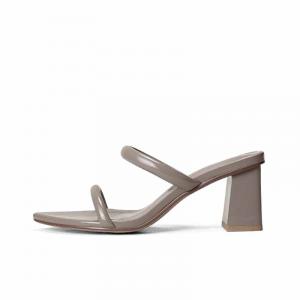 SHOEMAKER QUEEN Женские тапочки-шлёпанцы Elephant Gray, цвет Elephant Gray