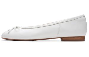 Clarks Повседневные однобортные туфли женские белые