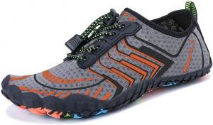 Обувь для воды MAYZERO для мужчин и женщин, для плавания и серфинга, пляжная и для бассейна, с широким носком, для походов, акваобувь, зимние домашние тапочки, оранжевый