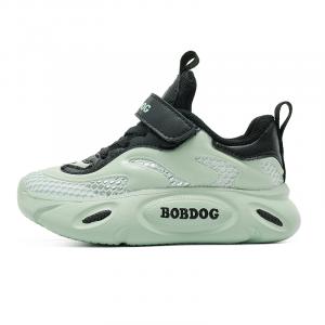 Дышащая поддерживающая обувь Rebound с низким верхом для детей BOBDOG, черный