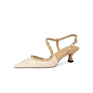 Тонкие каблуки Высокие каблуки 4,5 см Женские JESSICA SOPHIA, Экрю