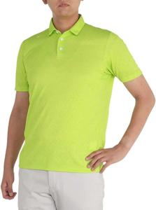 Рубашка Mizuno Nexlite, мужская поло с коротким рукавом, чрезвычайно легкая, охлаждающая, влагоотводящая, быстросохнущая, эластичная и обеспечивающая свободу движений, E2MAB004, зеленый/салатовый