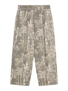 Мешковатые джинсы Bershka, хаки