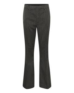 Kaffe Брюки с расклешенными складками 'Vilda' в сером цвете