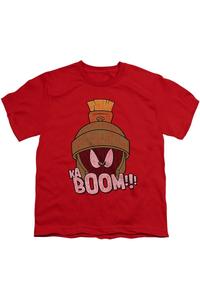 Футболка Looney Tunes Kaboom с коротким рукавом для детей Gildan, красный