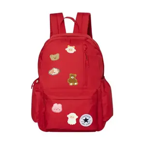 Converse Полиэстеровый рюкзак обычный унисекс красный, Lingxi Pavilion