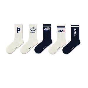 Унисекс носки Crew 5 штук PLAN IN, Trendy Socks Set-5 Pack