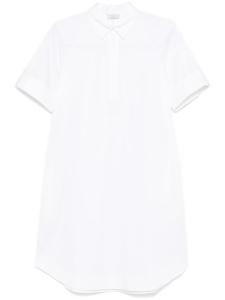 Мини-платье Peserico из поплина, белый