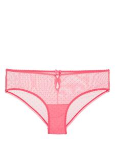 Marlies Dekkers трусы-бразилиана Peekaboo, розовый