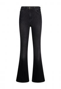 Расклешенные джинсы Liu Jo, антрацит