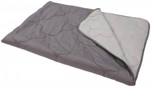 Летнее одеяло 140/200 см Sleeptex, серый/белый