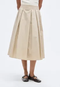 Длинная плиссированная юбка onlmaila Only Petite, Oxford Tan